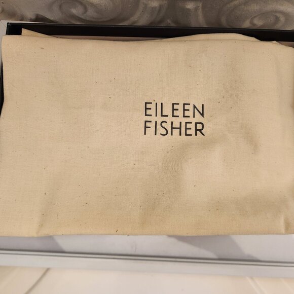 Eileen Fisher Black Leather "Kyra" Block Heeled Sandals. NIB. Size: various - Picture 15 of 15